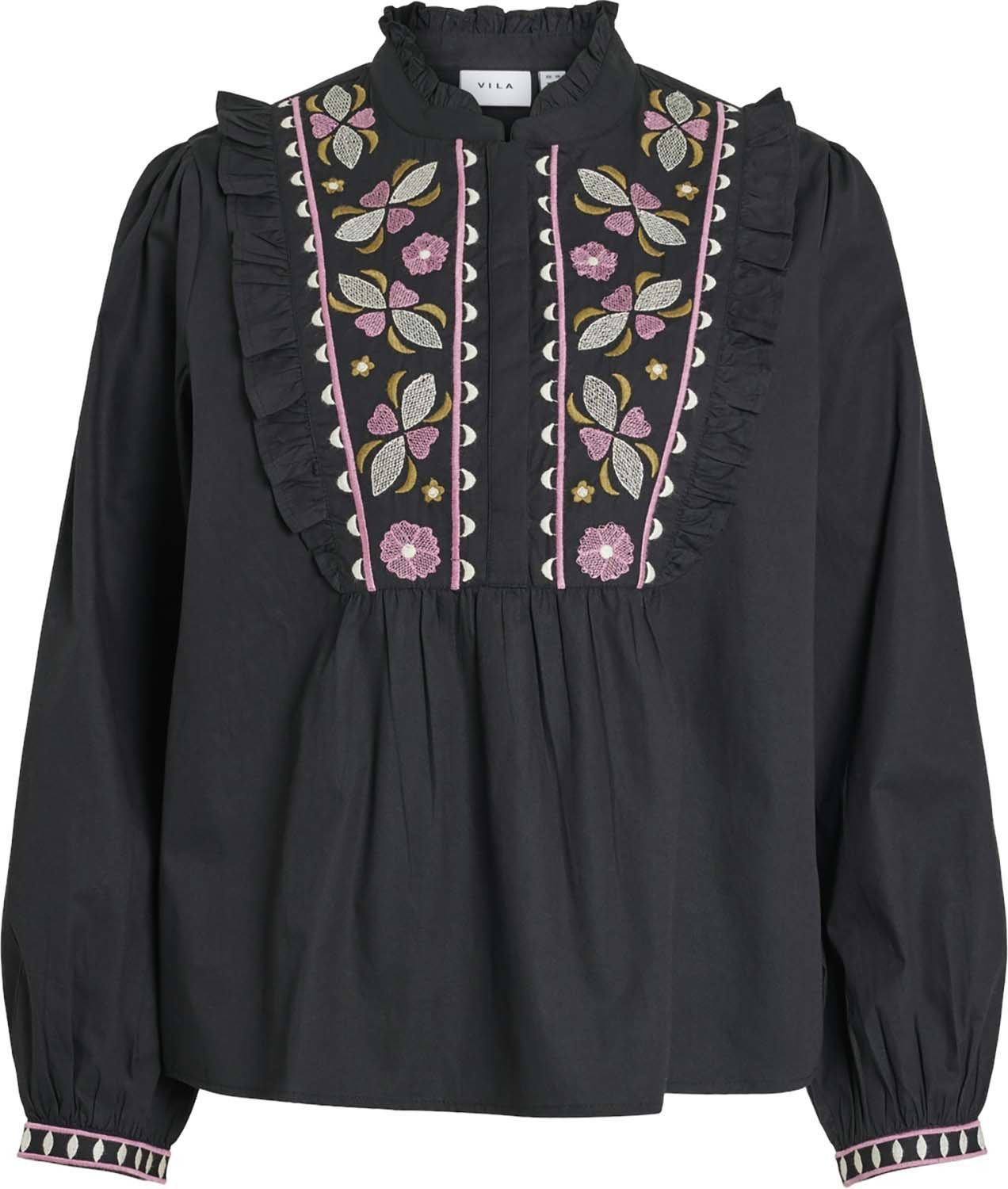 Vila Blouse Jannie Zwart