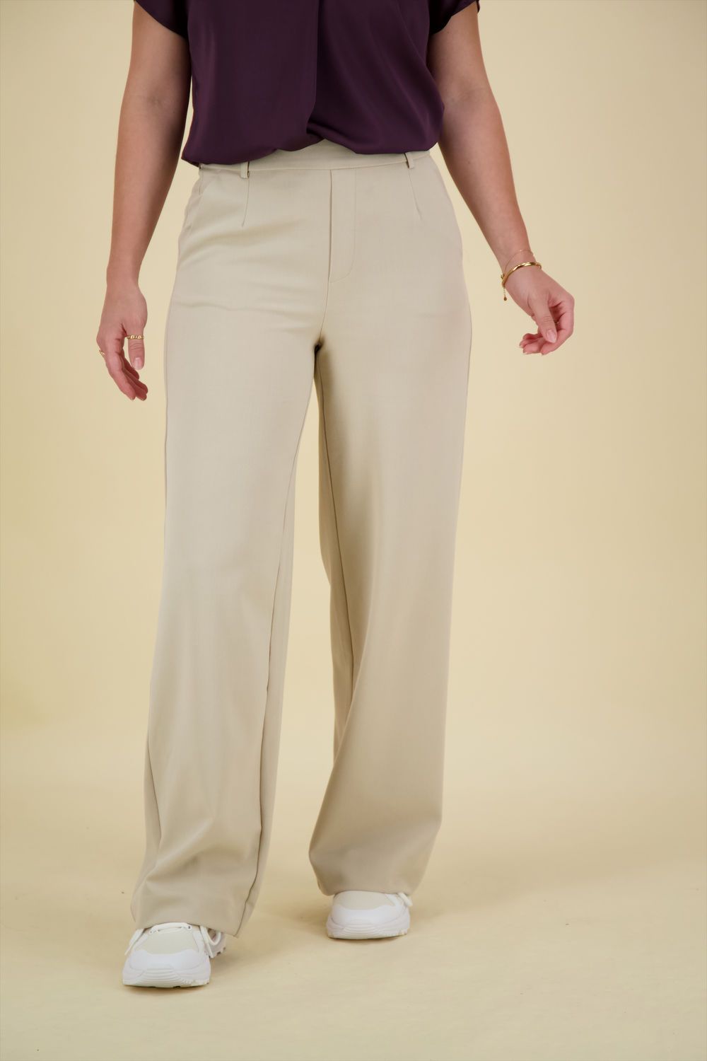 Vila Pantalon Varone Beige