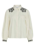 Blouse Caria Embroidery Beige