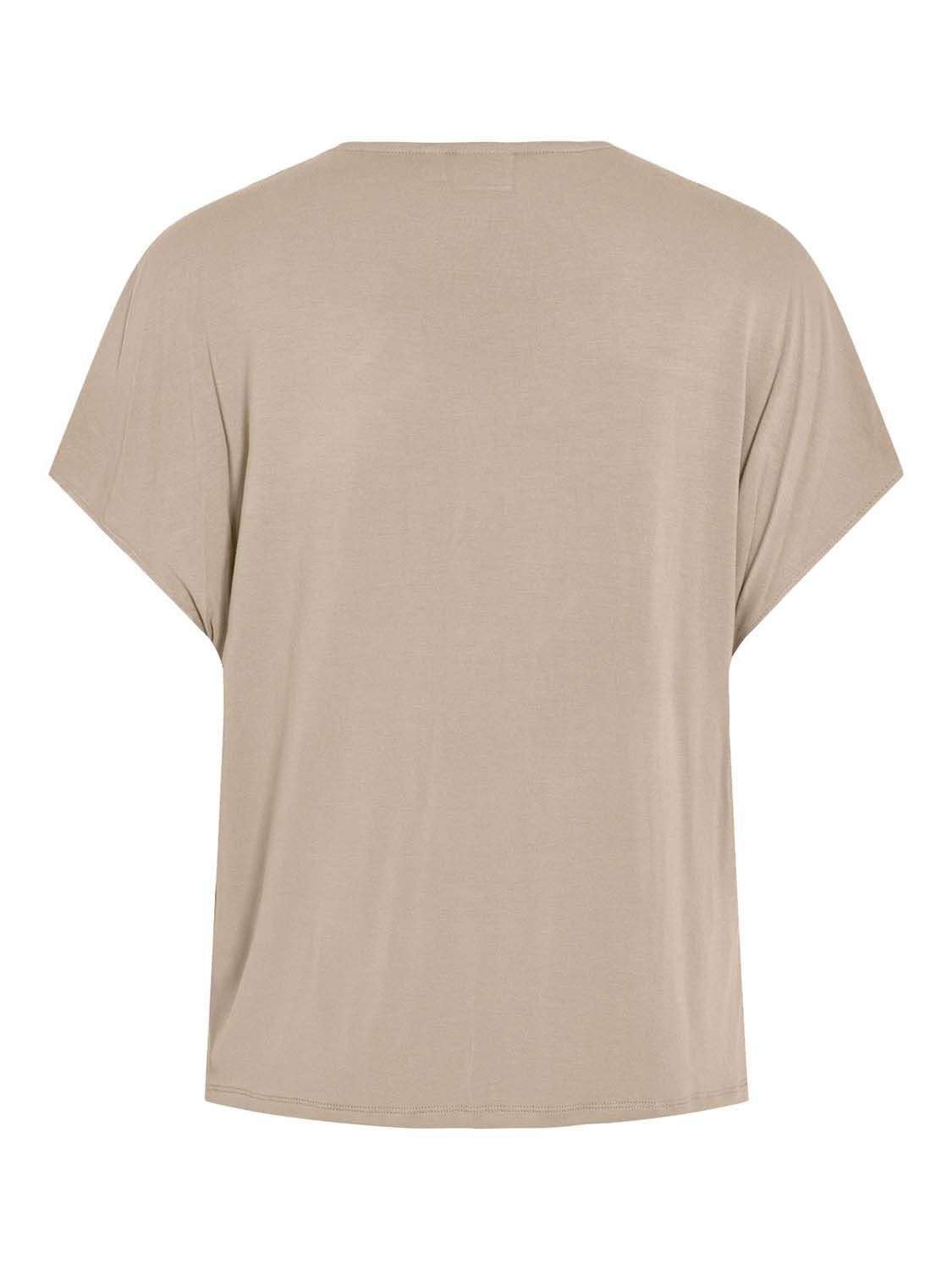 Vila Top Ellette Beige