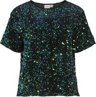 Top Faith Sequin Zwart