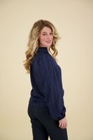 Blouse Stripes Blauw