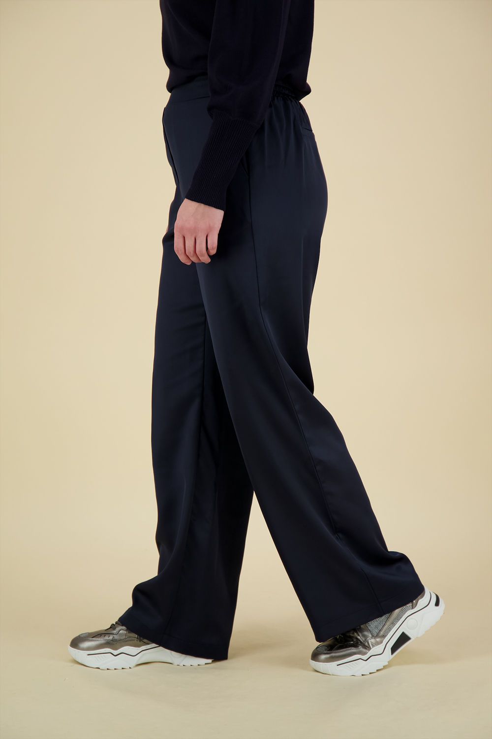 Vive La Femme Pantalon Noor Donkerblauw