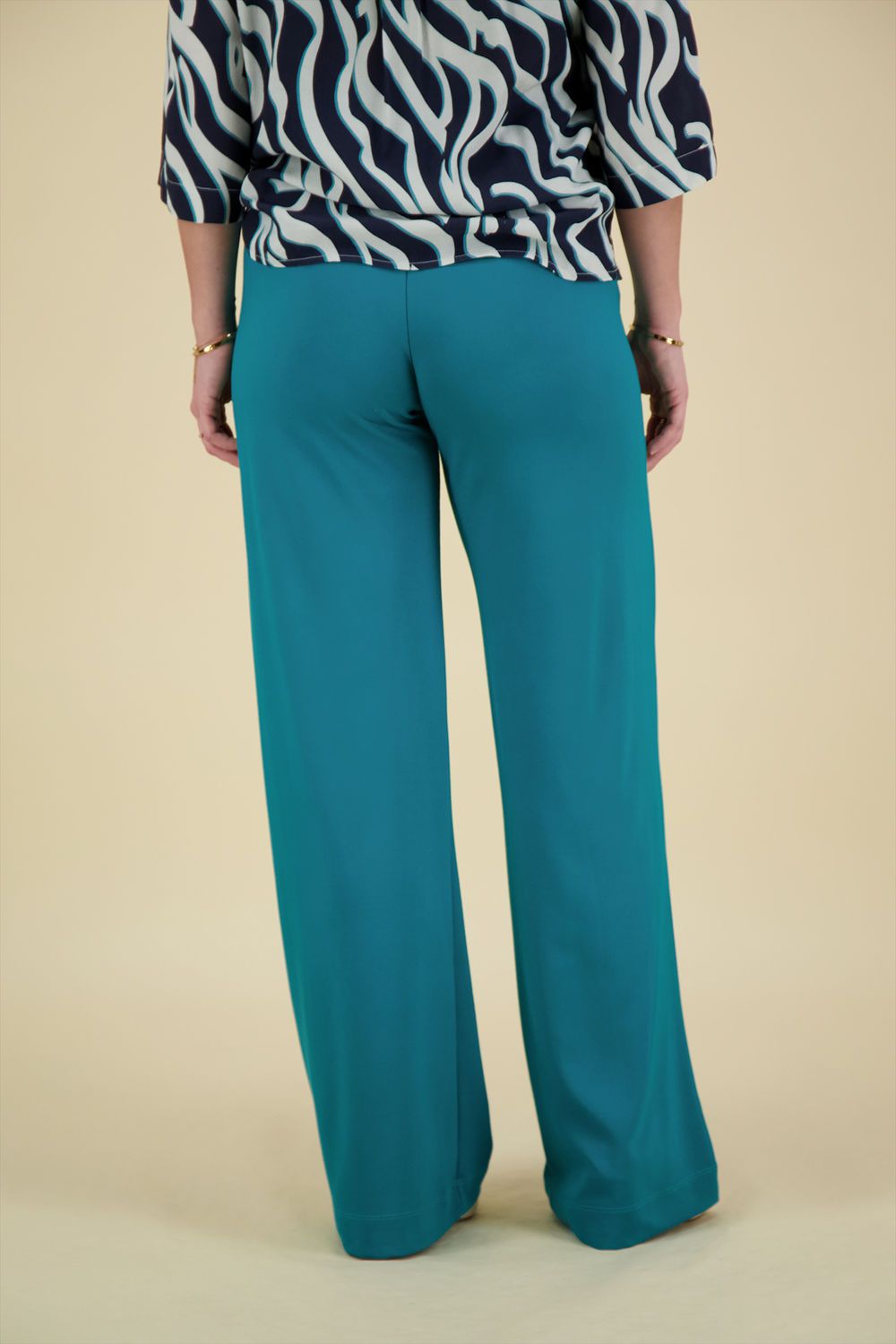 Vive La Femme Pantalon Punta Blauw 