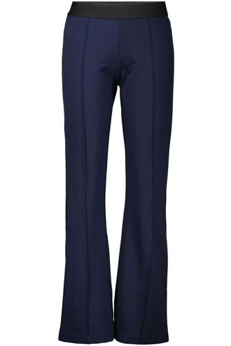 Vive La Femme Pantalon Pin Tuck Punta Blauw