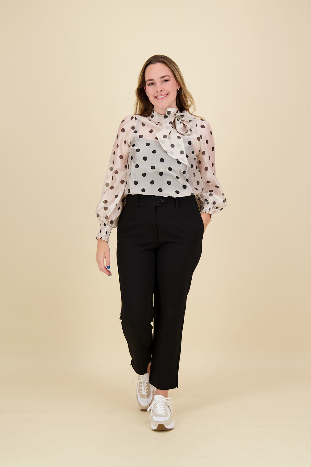 Co'couture Pantalon Cigarette Zwart Co'couture Pantalon Cigarette Zwart