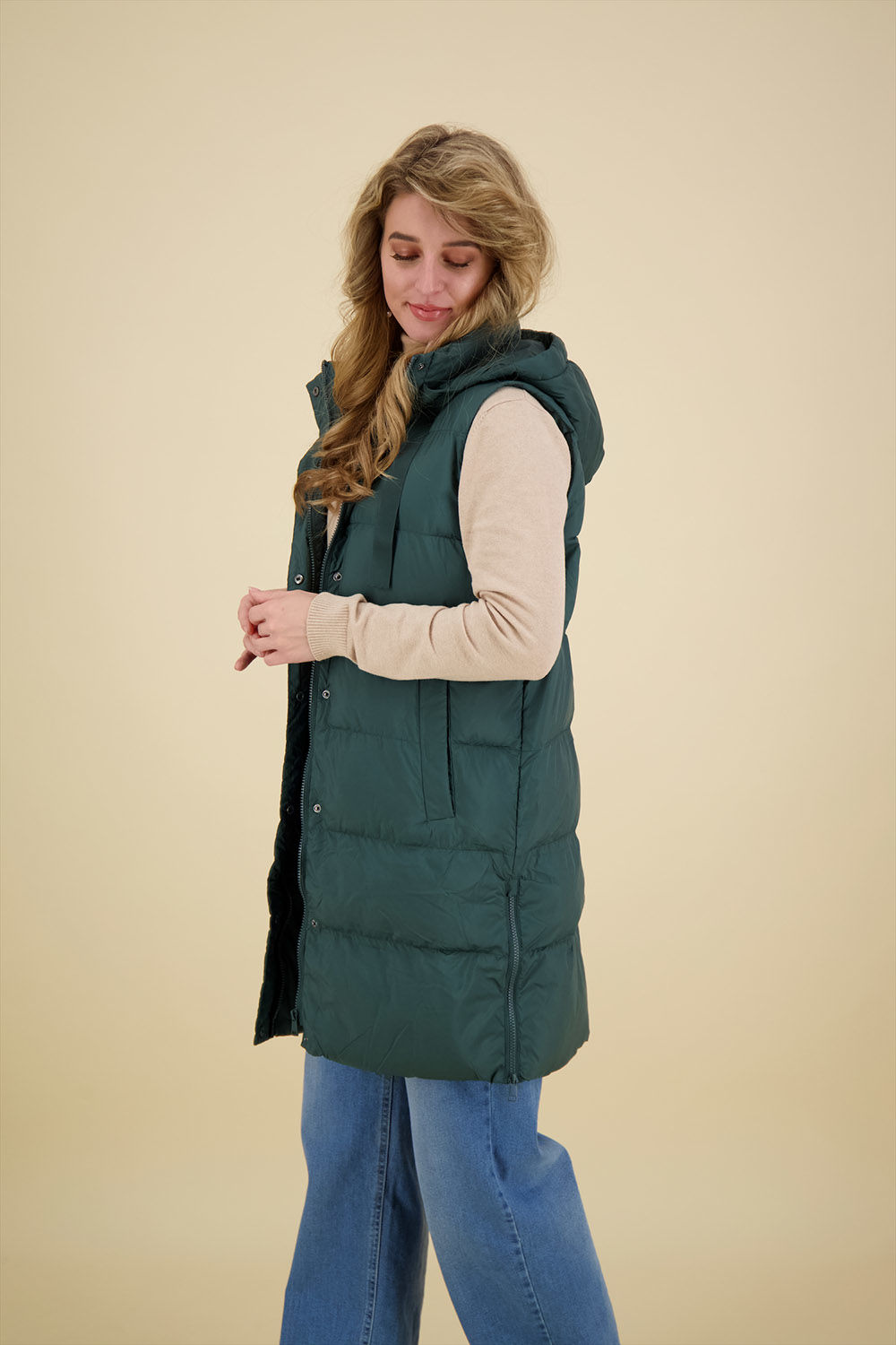 Opus Bodywarmer Wafina Groen Opus Bodywarmer Wafina Groen