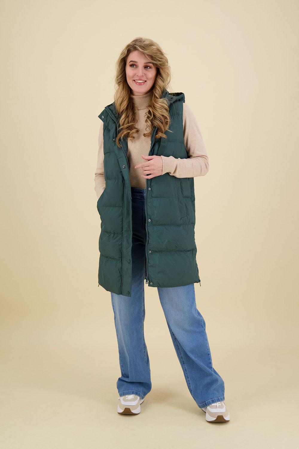 Opus Bodywarmer Wafina Groen Opus Bodywarmer Wafina Groen