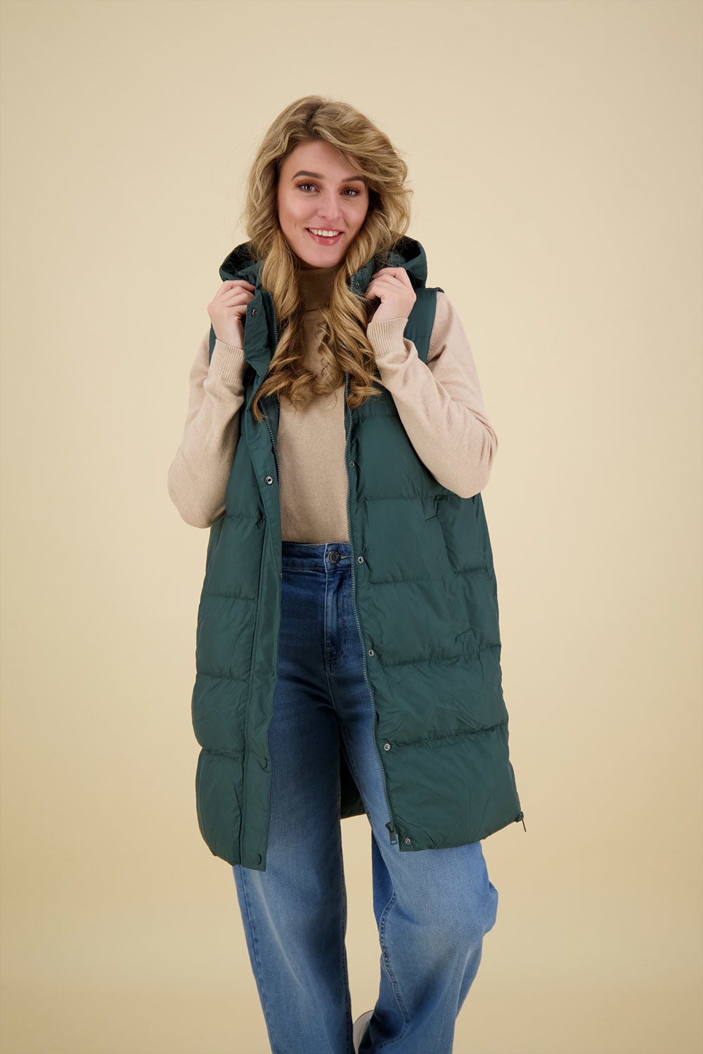 Opus Bodywarmer Wafina Groen Opus Bodywarmer Wafina Groen