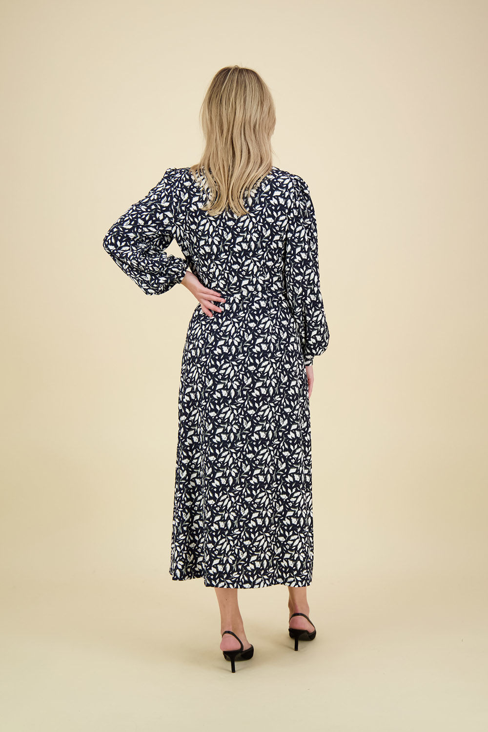 Zusss Jurk Blauw Zusss Jurk Blauw