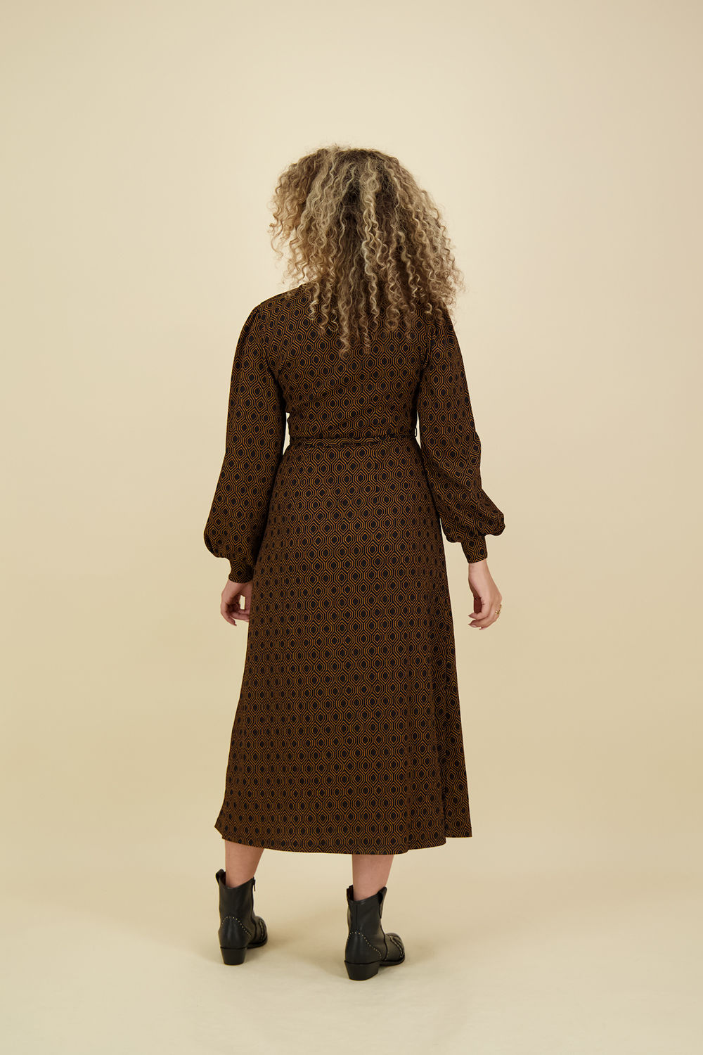 Zusss Jurk Bruin Zusss Jurk Bruin