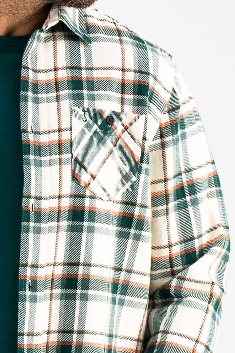 Butcher Of Blue Overhemd Groen Butcher Of Blue Overhemd Groen