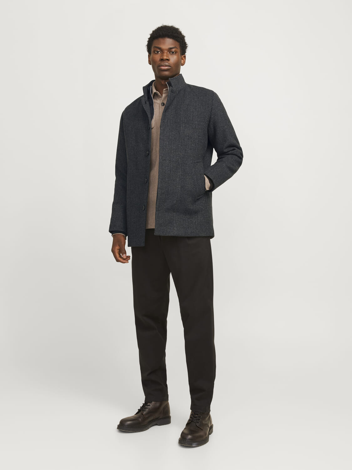 Jack & Jones Jas Harrison Donkergrijs Jack & Jones Jas Harrison Donkergrijs