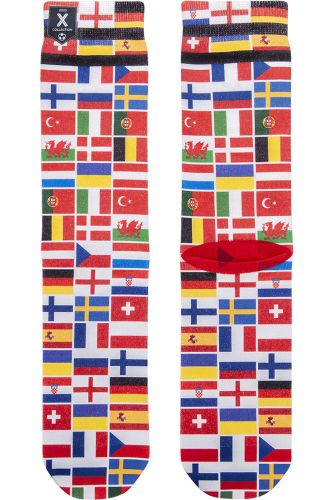 Xpooos euro 2020 flags Rood