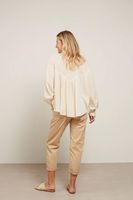 Loose fit cargo trousers Beige