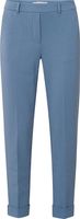 Jersey tailored trousers with Blauw