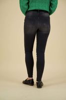 High waist skinny denim jeans Grijs