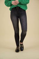 High waist skinny denim jeans Grijs