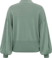 Wide long sleeve sweater Groen