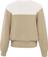 Sweater with stitch detail Beige