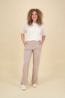 Jersey wide leg trousers with Bruin