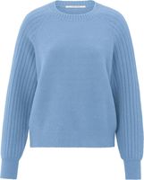 Sweater Rib Blauw