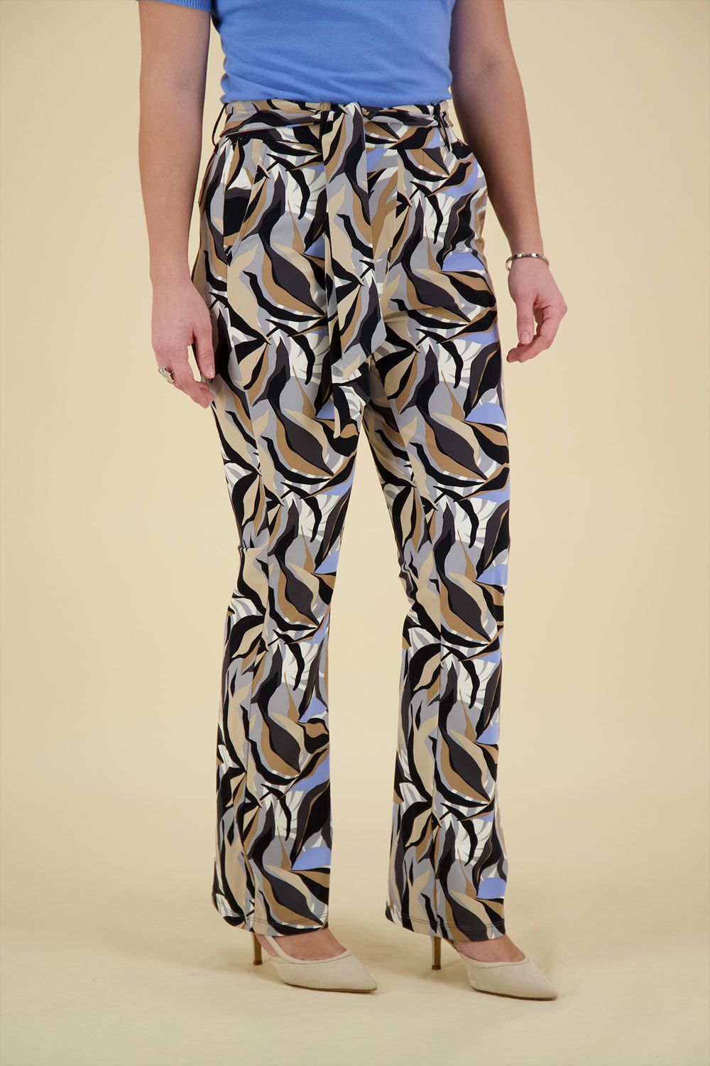 Zoso Pantalon Biba Grijs