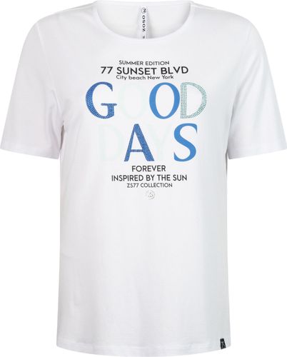 Zoso T-shirt Sunset Wit