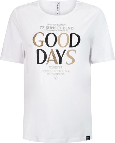 Zoso T-shirt Sunset Wit