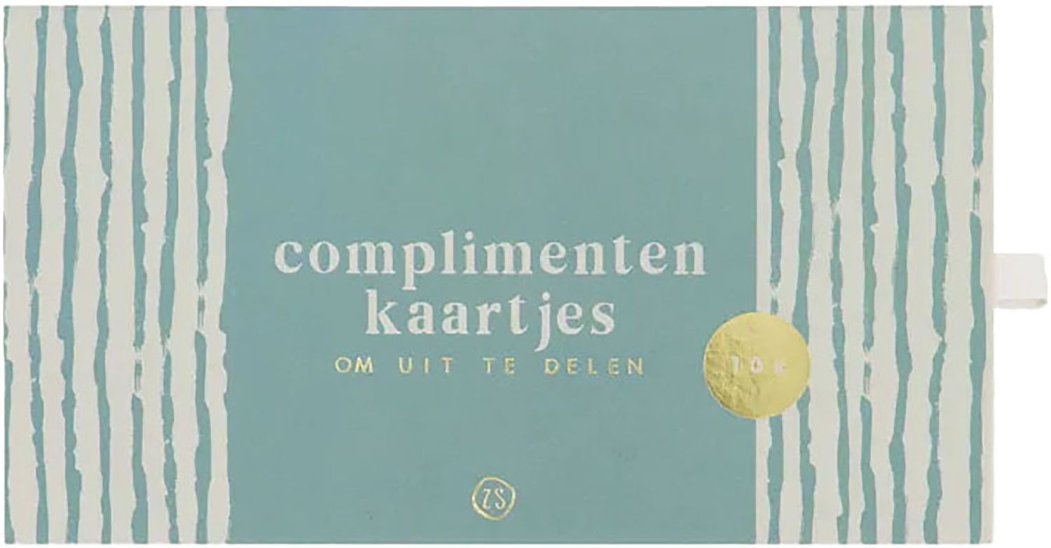 Zusss 10 Complimentenkaartjes Multi