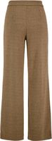 Broek visgraat structuur Beige