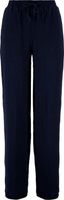 Broek van crinkelstof Blauw