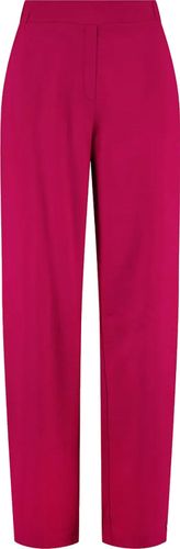 Zusss Satijnen twill broek Roze