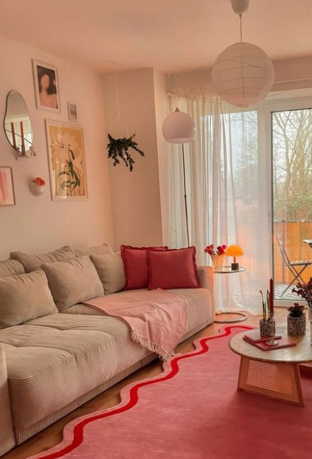 Gekleurd interieur